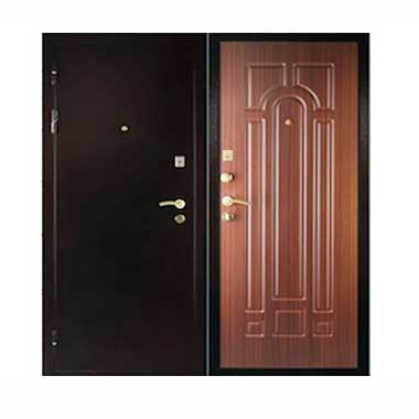 Металлическая дверь-04 (Медь)