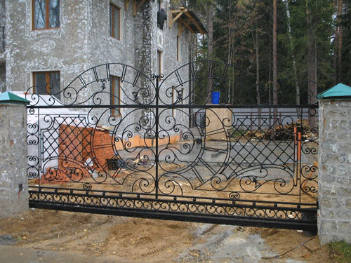 Откатные ворота ОТВ-9