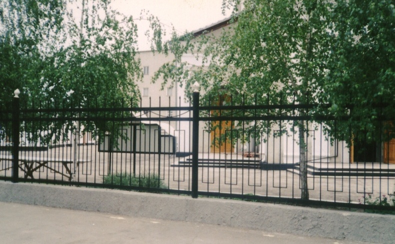Мееталлический забор №7 "Парковый"